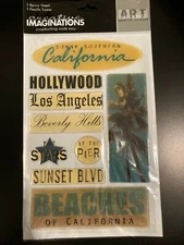 Scrapbook - Southern California Puff Stickers