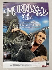 MORRISSEY The Smiths poster 50 x 35 cm manifesto Johnny Ramone Italy Velvet 