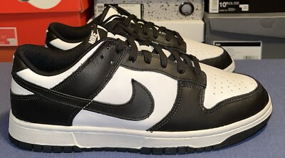 Size 13 - Nike Dunk Low Black White
