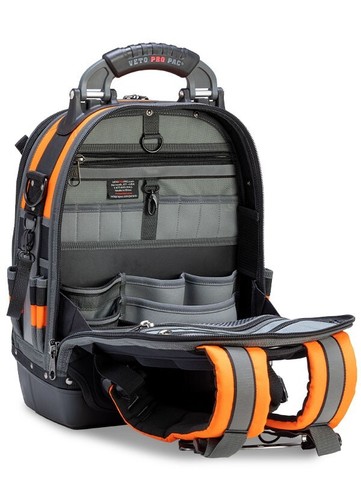 Veto Pro Pac TECH-PAC HI-VIZ ORAN Tool Backpack, VPP10064 - Picture 5 of 8