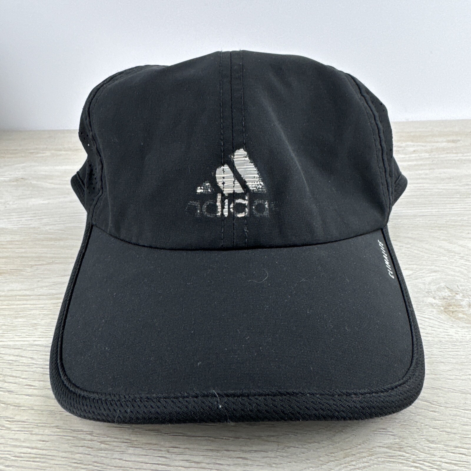 Black Adidas Patch Black Adjustable Hat Adult Siz… - image 4