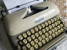 Vintage Portable Adler Champion Manual Typewriter With Case Rare thumbnail