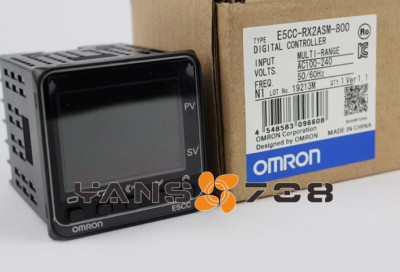 Controlador De Temperatura Digital Omron E5CC-QX2ASM-800 - Entrada 100-240V AC, Nuevo En Caja