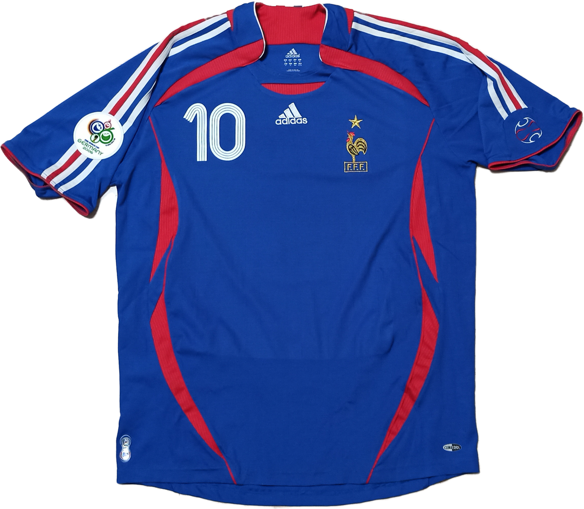 maglia calcio vintage Zidane France Adidas World Cup Germany maglia calcio vintage Zidane France Adidas World Cup Germany