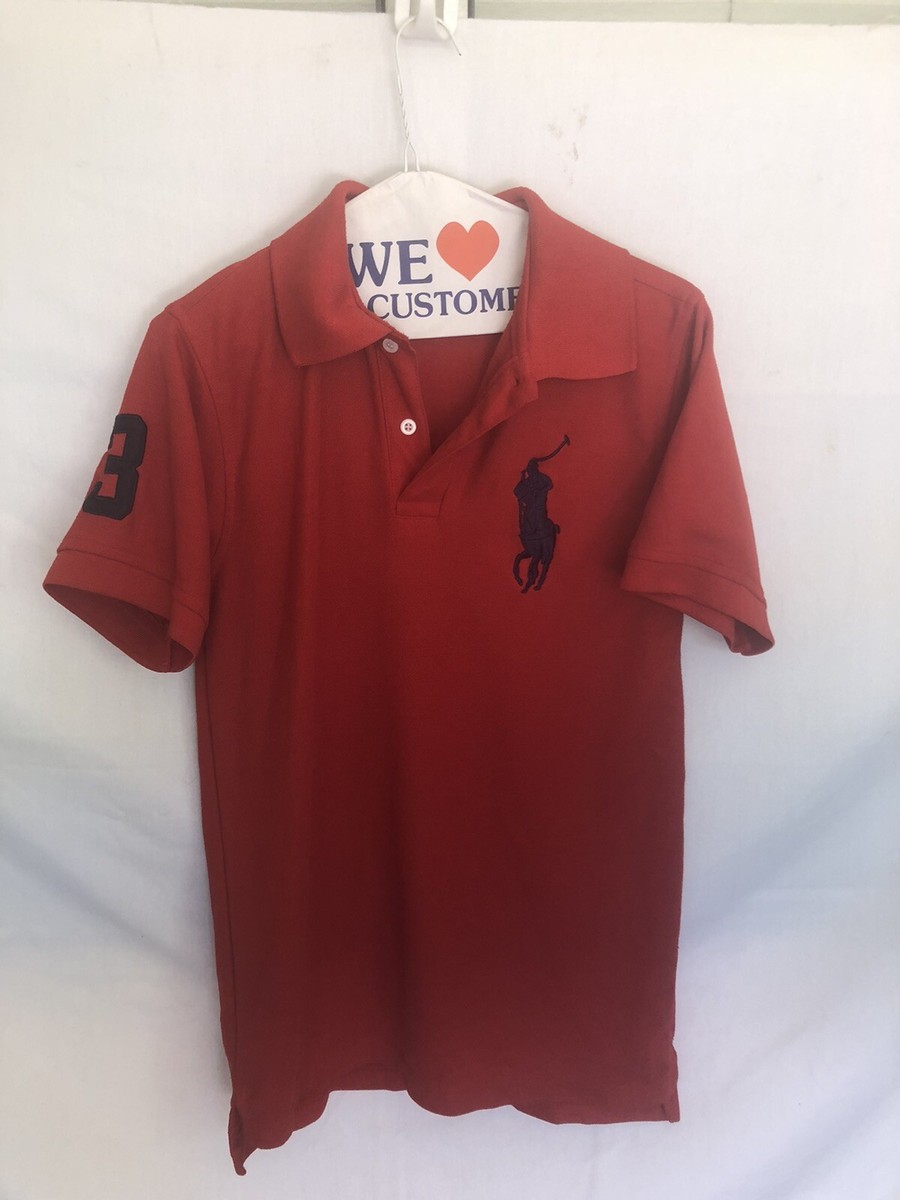 Men's Polo Ralph Lauren Big Pony Cotton Ref Short Sleeve Polo