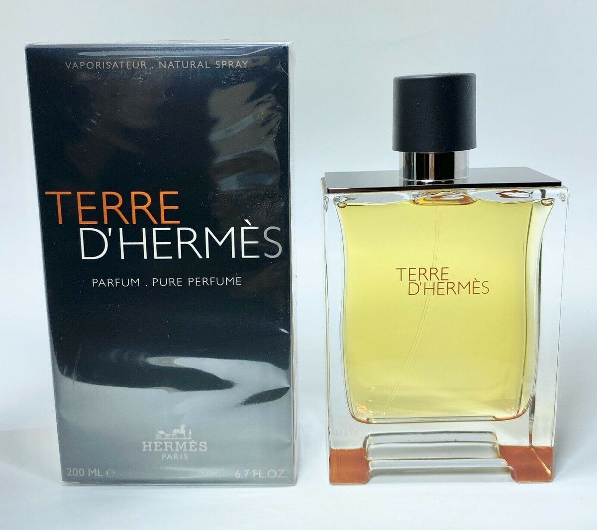 HERMÈS TERRE D'HERMÈS Vétiver 200mL Hermes Terre d'Hermes Eau Intense Vetiver Men EDP 200ml/6.7