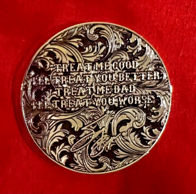 81 Hell's Angels Sonny Barger Commemorative Challenge Coin Rare