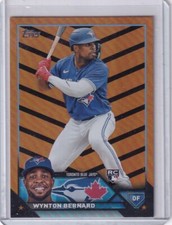 2023 Topps Update #US293 Wynton Bernard Orange and Black Foil