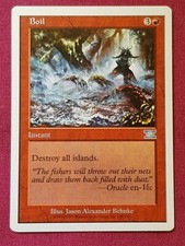 Magic The Gathering 6TH EDITION BOIL red card MTG