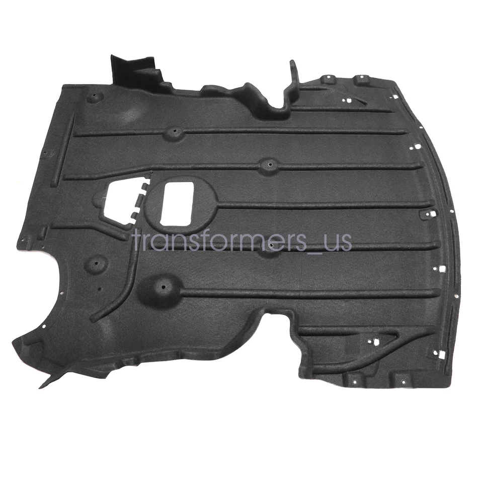 Protector contra salpicaduras de motor delantero negro apto para BMW 128i 2008-13 3,0 L 51752996364 Foto 3 de 4