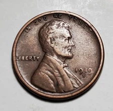 1919 S LINCOLN WHEAT PENNY #C6168