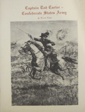 Captain Cod Carter - Confederate States Army by Rosalie Carter