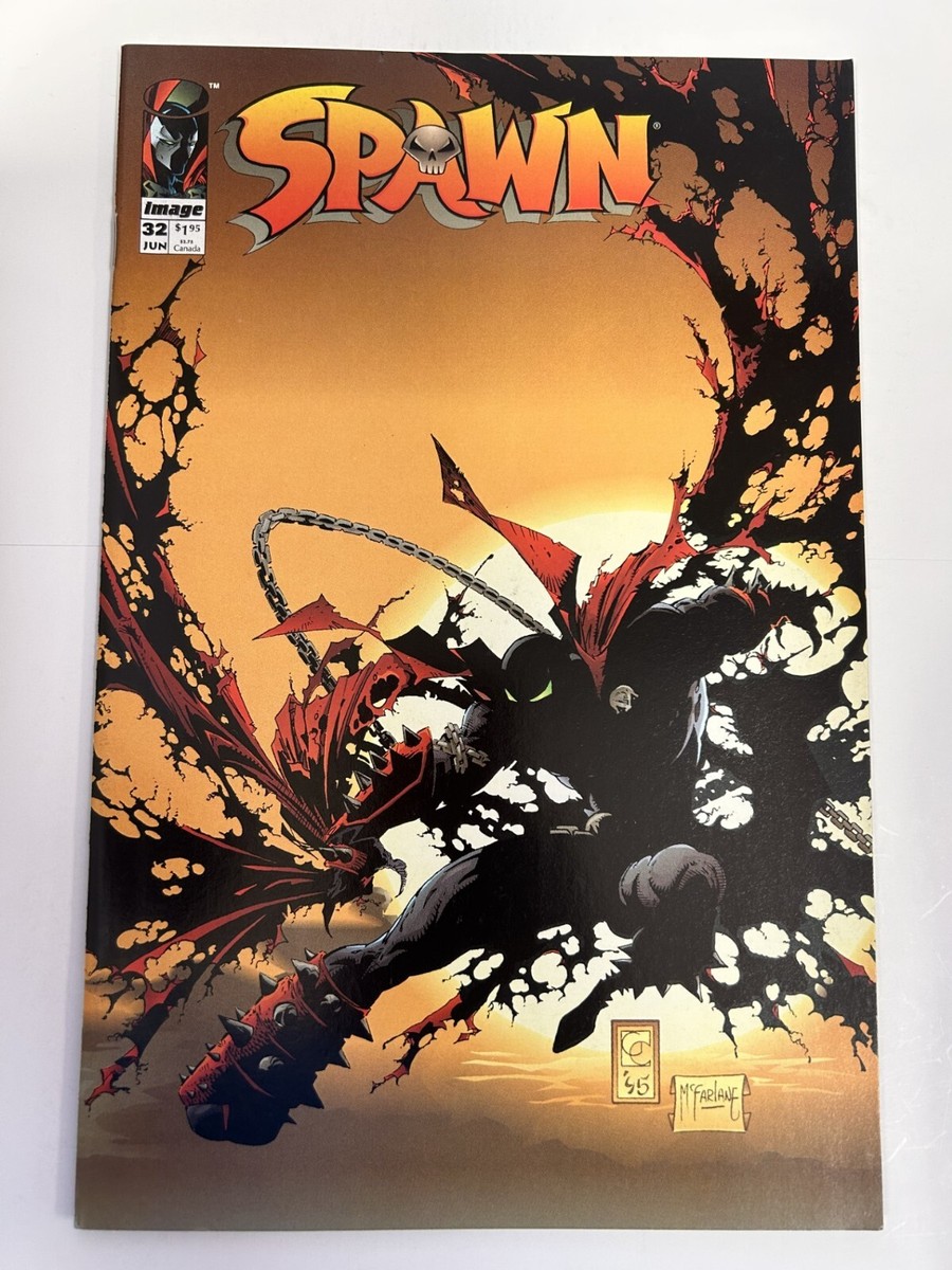 SPAWN #32 NEAR MINT 1995 TODD MCFARLANE IMAGE COMICS b-345