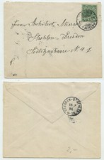 84225 - Mi.Nr. 46 - Beleg - Dresden-Altst. 183.1894 nach Strehlen-Dresden