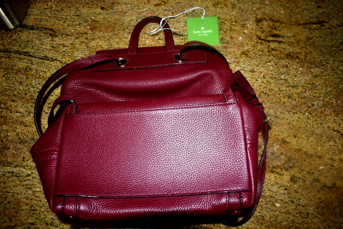 KATE SPADE Cobble Hill Charley leather backpack. ??? Kate Spade New York Cobble Hill Charley Cream Leather  main image 3