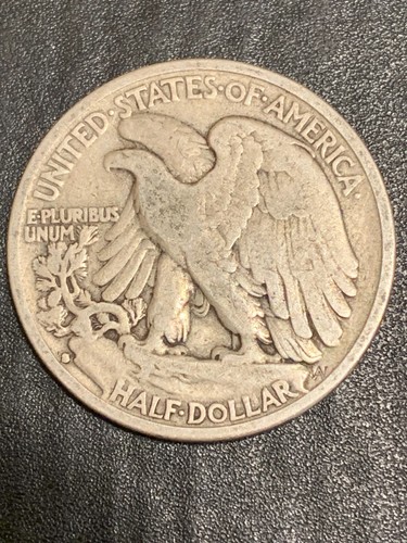 1933-S San Francisco Mint Silver Liberty Walking Half Dollar lot # 1949 - Picture 6 of 6