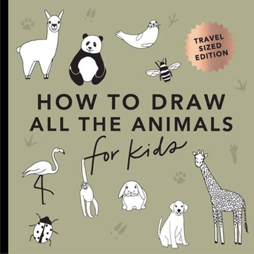 Learn to Draw Animals for Kids with Dogs, Cats, Lions & Dolphins