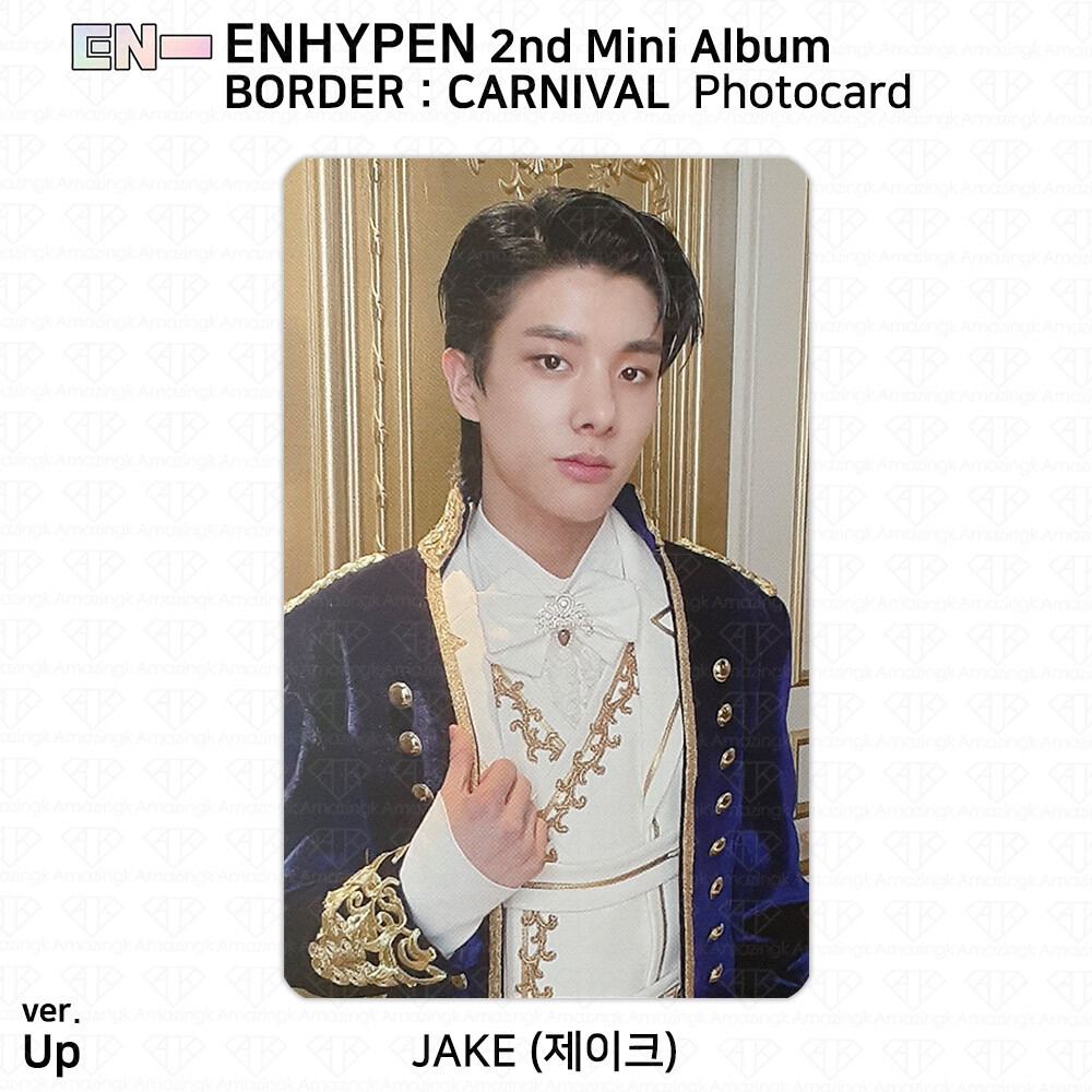 Enhypen 2nd Mini Album Border Carnival Official Photocard Up Hype