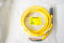 Turck CKM 94-080-4 M (23 mm) Powerfast Receptacle, Female, Straight, 6x18 AWG