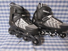 Nattork Adjustable Inline Skates New Open Box Size XXL 27-29.5 FREE SHIPPING.