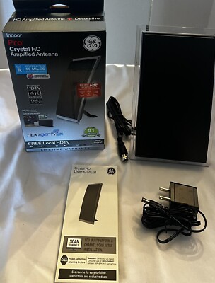 GE Indoor Pro Crystal HD Amplified Antenna