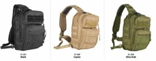 Sling Bag Tactical Gear Bags Stinger Sling Backpack, Black, Olive, Coyote