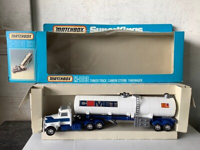   Vintage 1978 Matchbox Super Kings K-103 Peterbilt Truck ''Comet'' (DJ18-71R8/13)