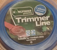 15M x 1,65 mm NYLON STRIMMER LINE/WIRE Replacement electric TRIMMER Grass Lawn 0.33 per metre