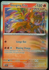Pokemon -  GOUGING FIRE 038/191 - Holo Rare - Surging Sparks - NM/M