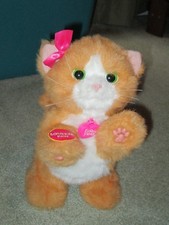 Furreal Friends DAISY PLAYS-WITH-ME-KITTY INTERACTIVE Orange White CAT 2012