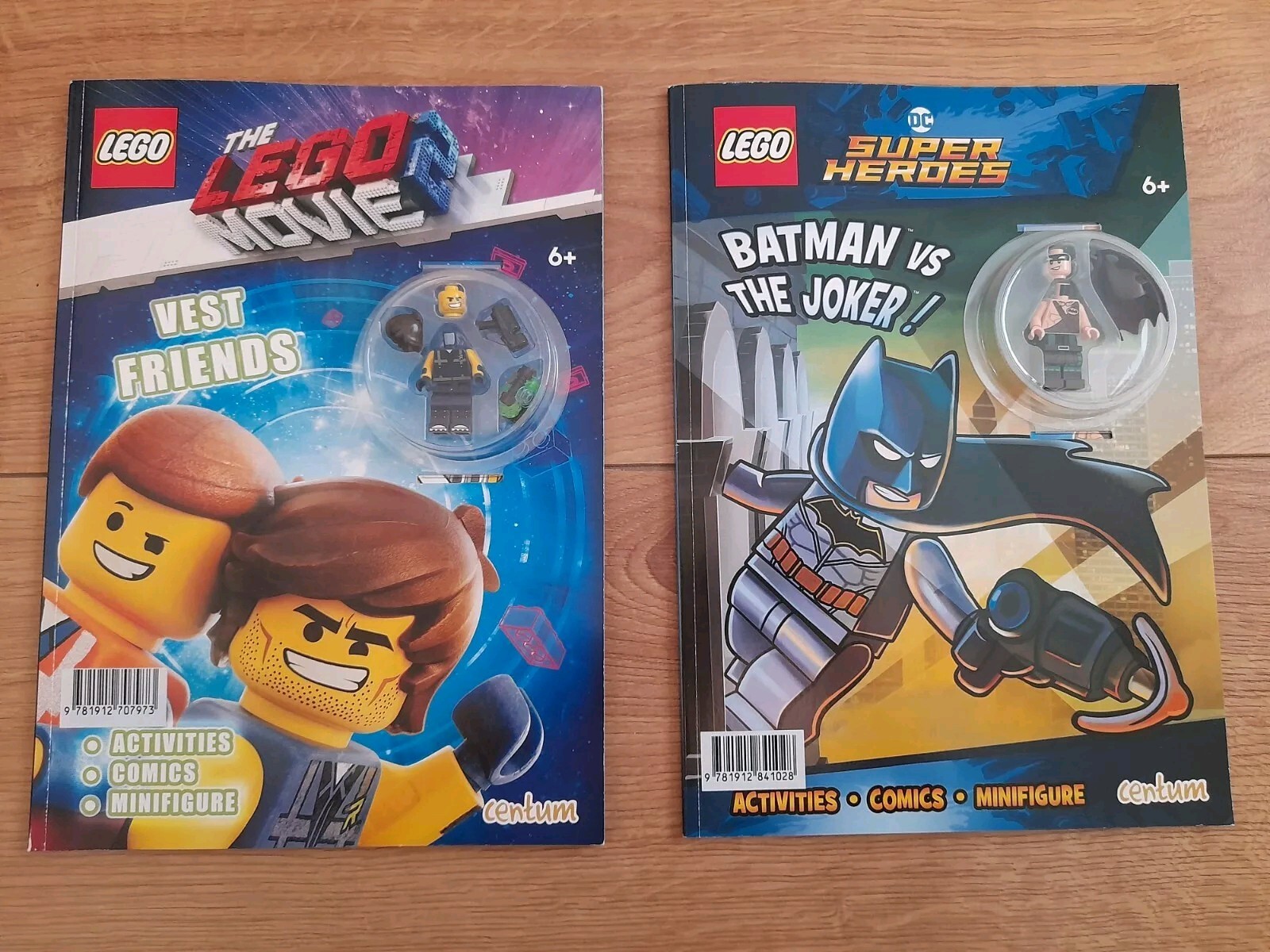 THE LEGO MOVIE 2 WITH MINIFIGURE & DC SUPERHEROES BATMAN VS JOKER BUNDLE