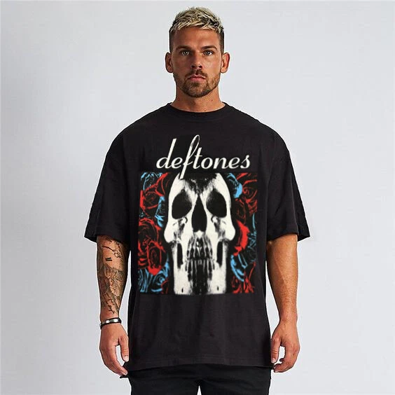 DEFTONES ROSES PUNK ROCK T SHIRTS image 1