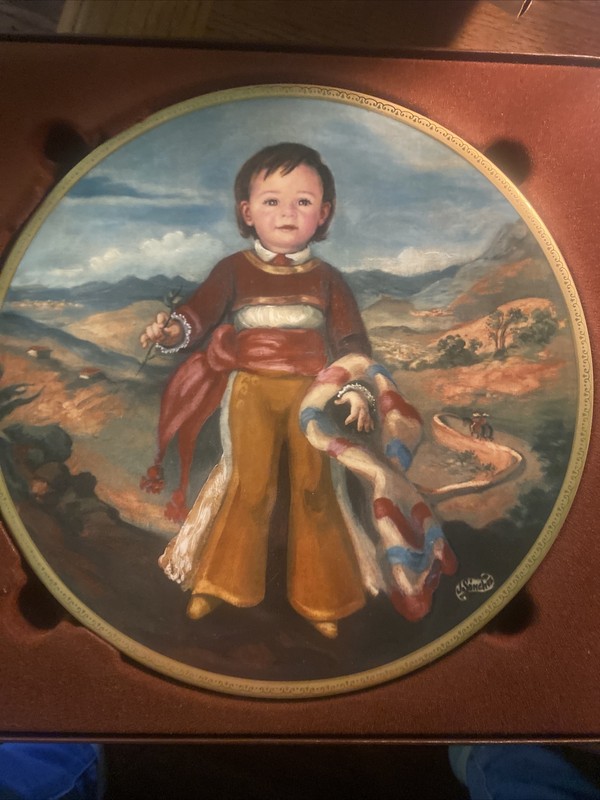 Miguel by Sanchez Children of Mexico Collector Plate LE 1074/5000 Pickard China