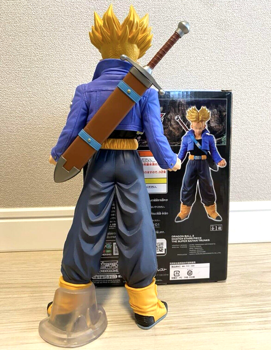 Dragon Ball Z Super Saiyan Trunks Figure set MASTER STARS PIECE