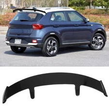 For Hyundai Venue 2020-23 52'' Rear Trunk Roof Window Spoiler Wing Carbon Fiber