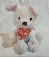  NWOT 2015 Hallmark Exclusive Love You Puppy Plush w/ Sound  Motion Tested