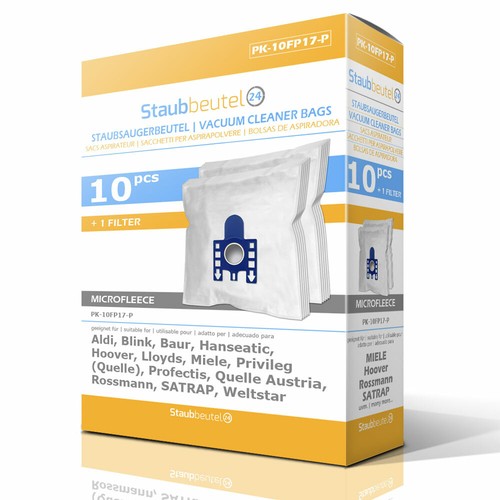 10 Premium Vacuum Cleaner Bags for Miele Complete C3 Special PowerLine