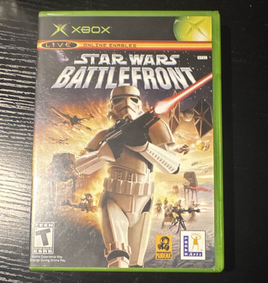 LucasArts Star Wars: Battlefront Xbox Manual, Case & Cover Art NTSC-U/C T