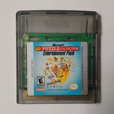 Microsoft 6-in-1 Puzzle Collection: Entertainment Pack Gameboy Color Cartridge.