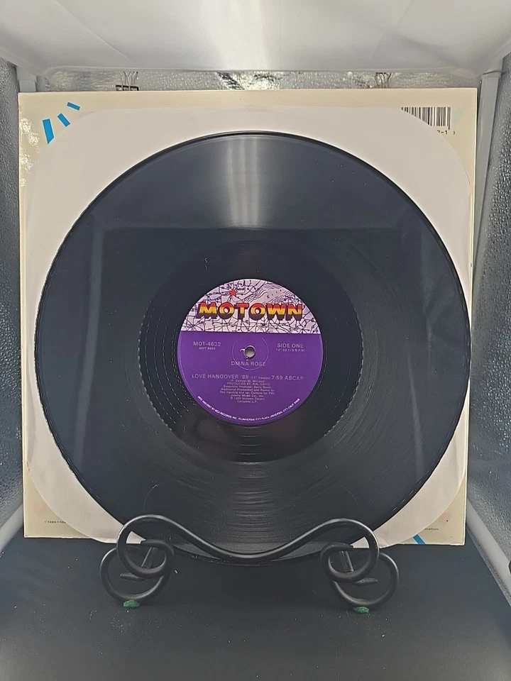 Diana Ross Love Hangover ‘89 12” Single Motown Records 5010946321 EX/EX Foto 4 de 4