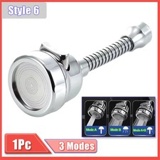 2/3 Modes Universal Kitchen Faucet Adapter 360 Rotation Faucet Filter Extenders