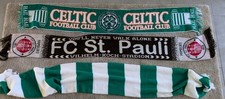 3 Fanschals FC St. Pauli / Celtic Glasgow