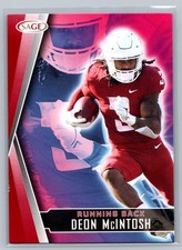 2022 SAGE CARD # 15 Deon McIntosh - Washington State