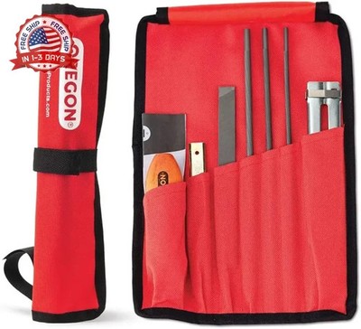 Oregon Universal Chainsaw Field Sharpening Kit, Chainsaw Chain Sharpener with 5/