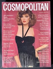 Vintage COSMOPOLITAN Magazine December 1976 Rene Russo Jack Nicholson