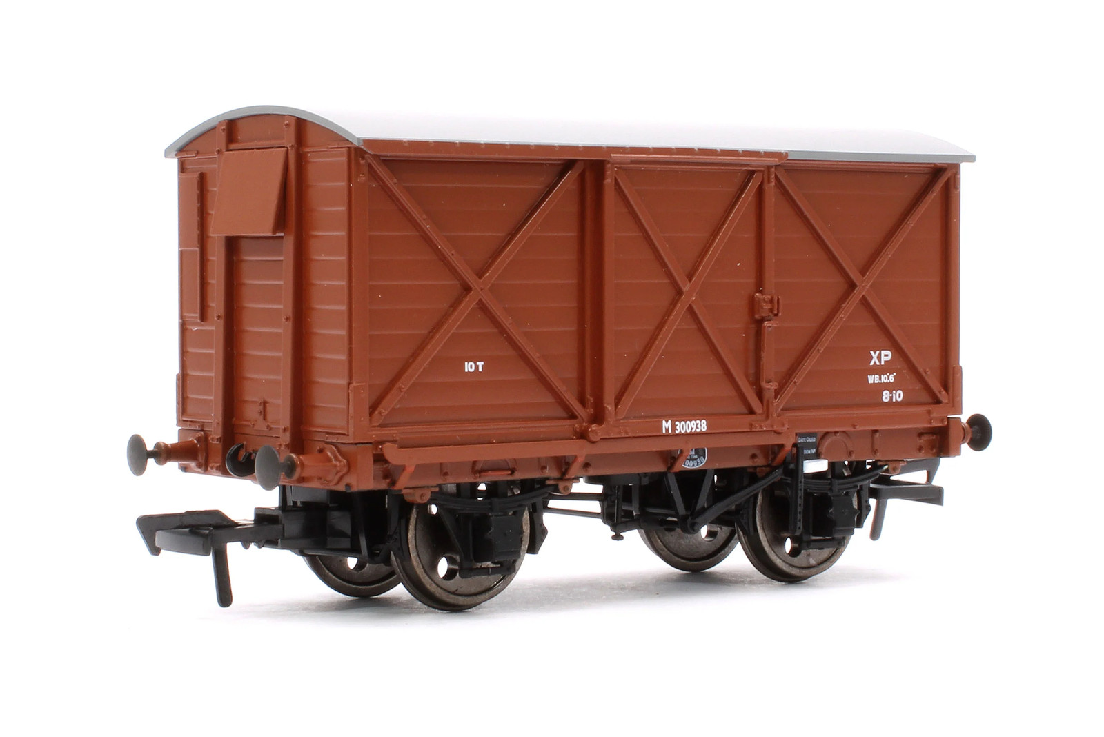 Rapido Trains UK 976013 Caledonian Railway Dia.67 10t Van - BR No.M300938