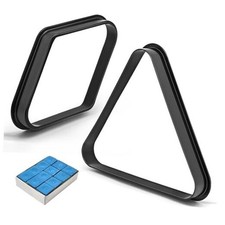 Plastic Pool Ball Rack Billiard Ball Triangle Rack, Pool Table Ball Holder