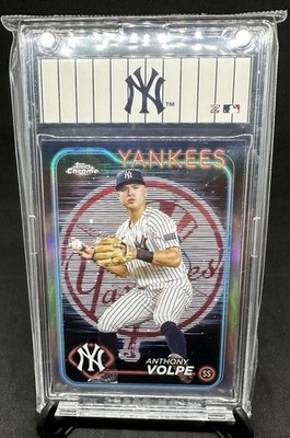 2024 Topps Chrome - Anthony Volpe #236 Lightboard Logo Refractor