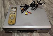 JVC HR-XVC1U DVD/VHS Player With HiFi Stereo VCR Combo With Remote Silver