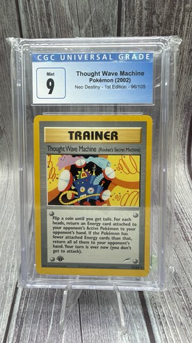 Thought Wave Machine (1st Edition) graded CGC 9 for sale on eBay